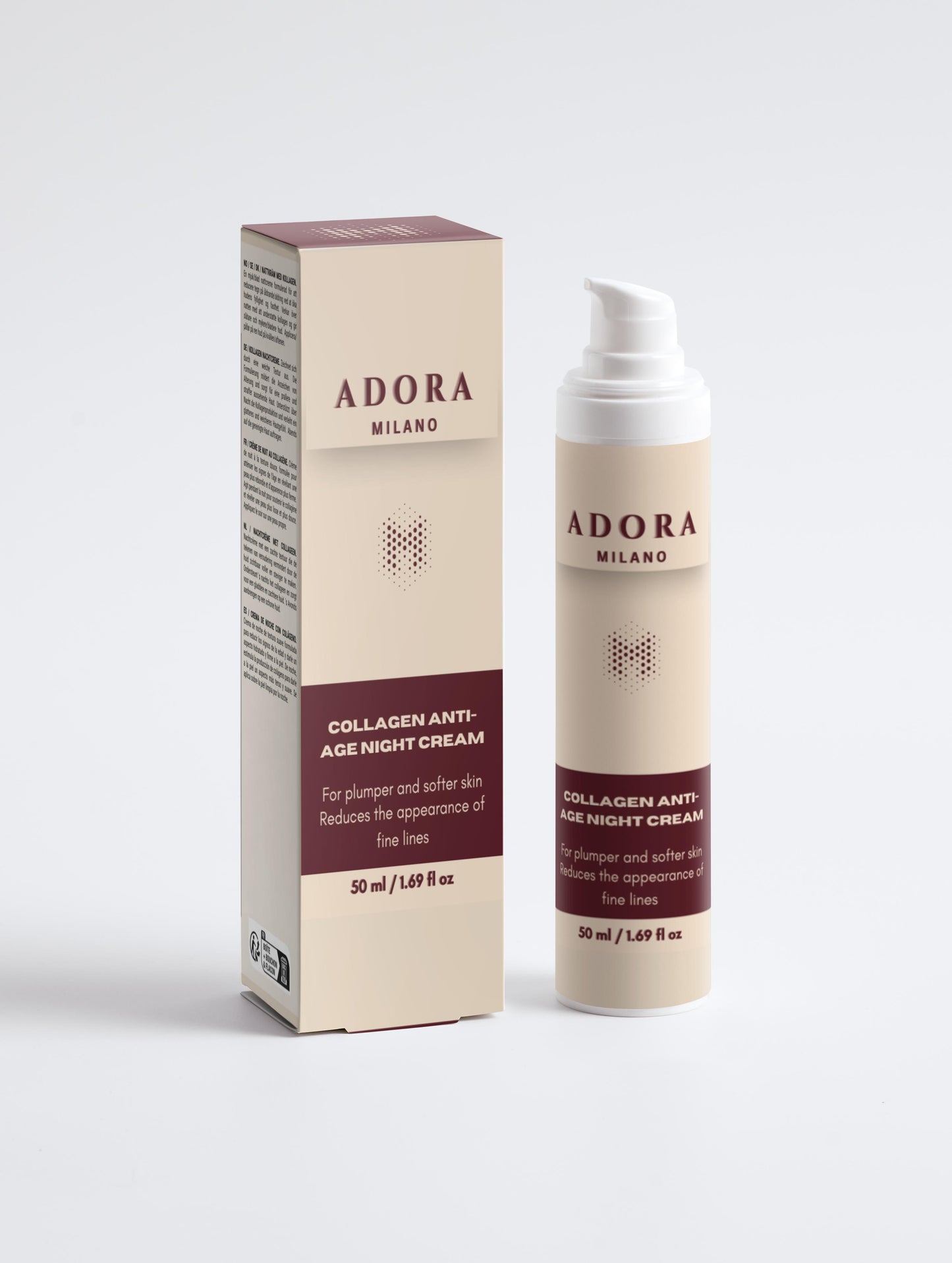Adora Milano Collagen Night Routine Collection Box