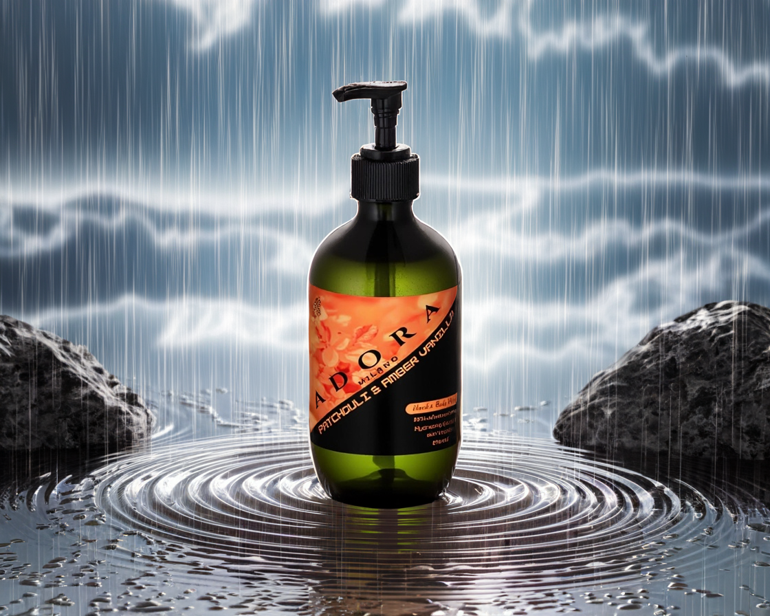 Adora Milano Hand & Body Wash, Patchouli & Amber Vanilla