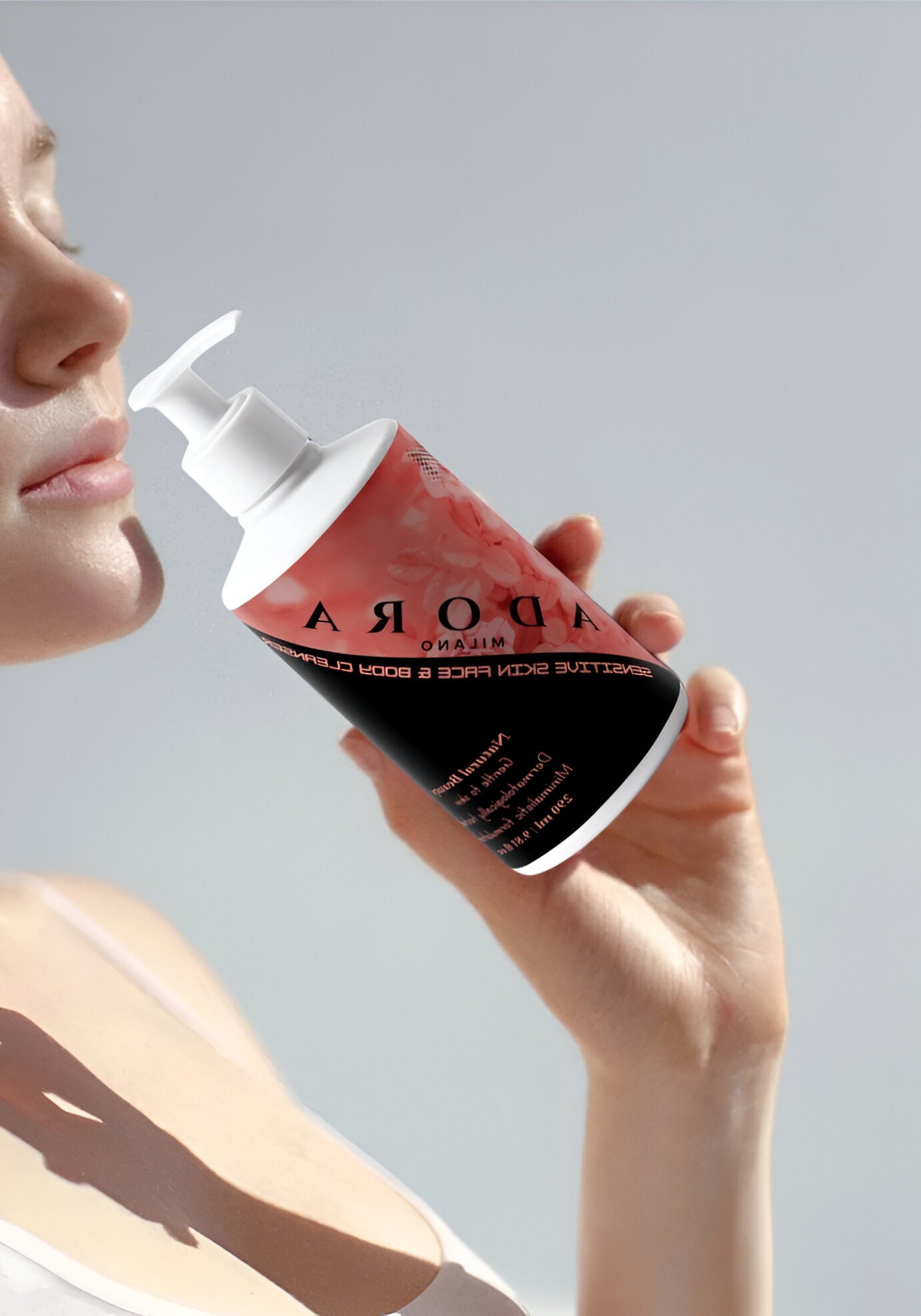 Adora Milano Sensitive Skin Face & Body Cleanser
