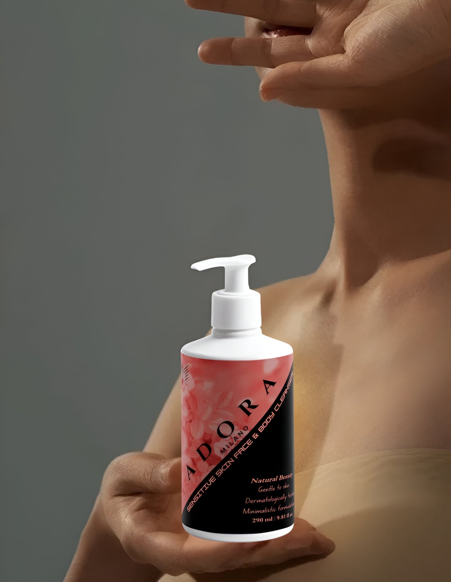Adora Milano Sensitive Skin Face & Body Cleanser