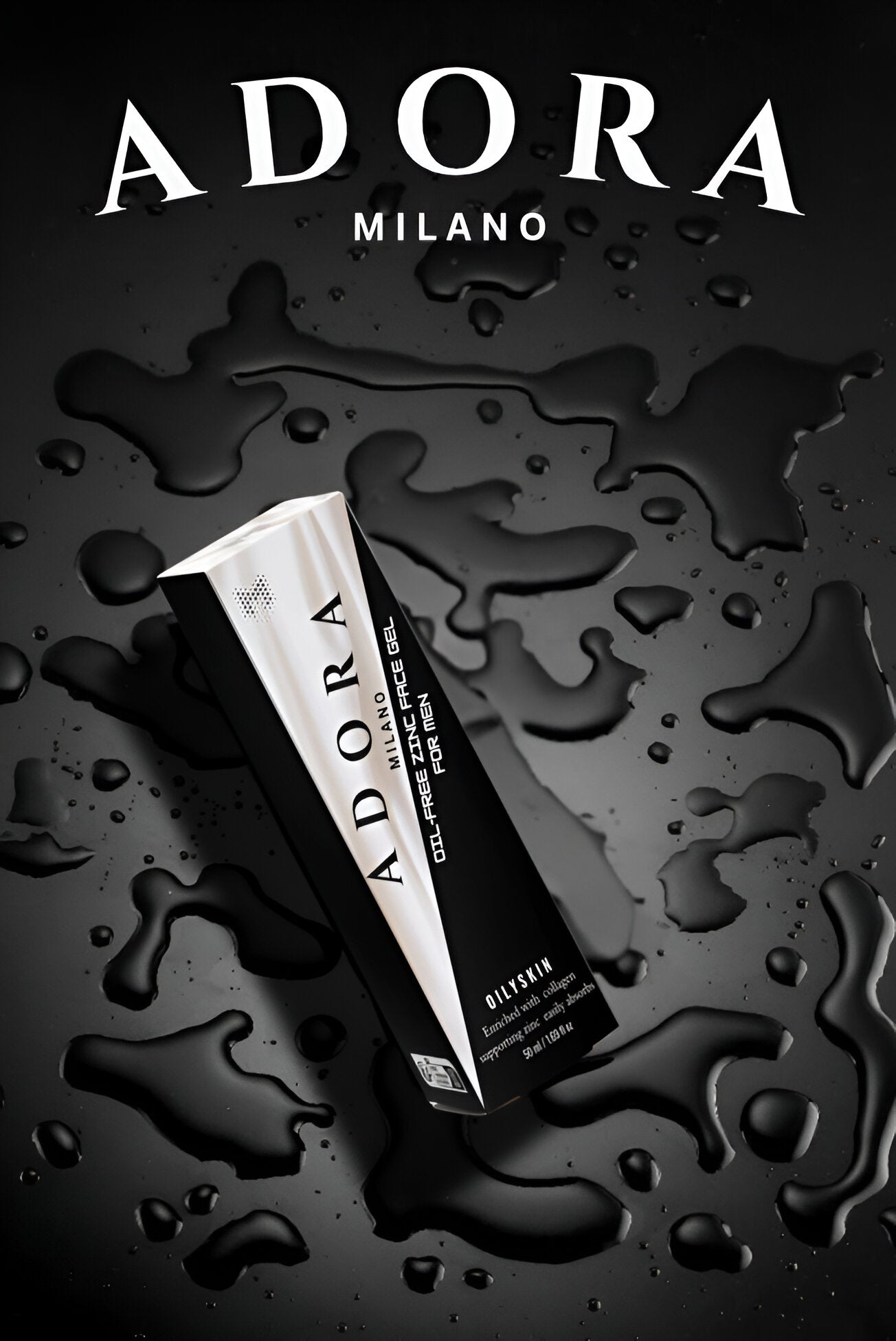 Adora Milano Oil-Free Zinc Face Gel for Men