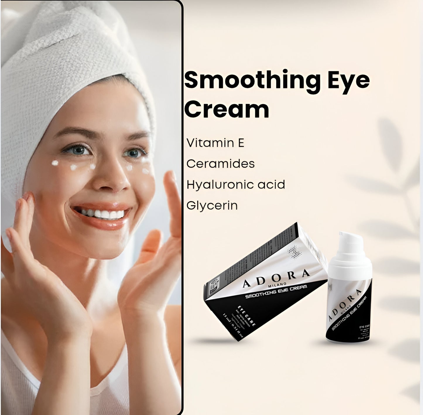 Adora Milano Smoothing Eye Cream
