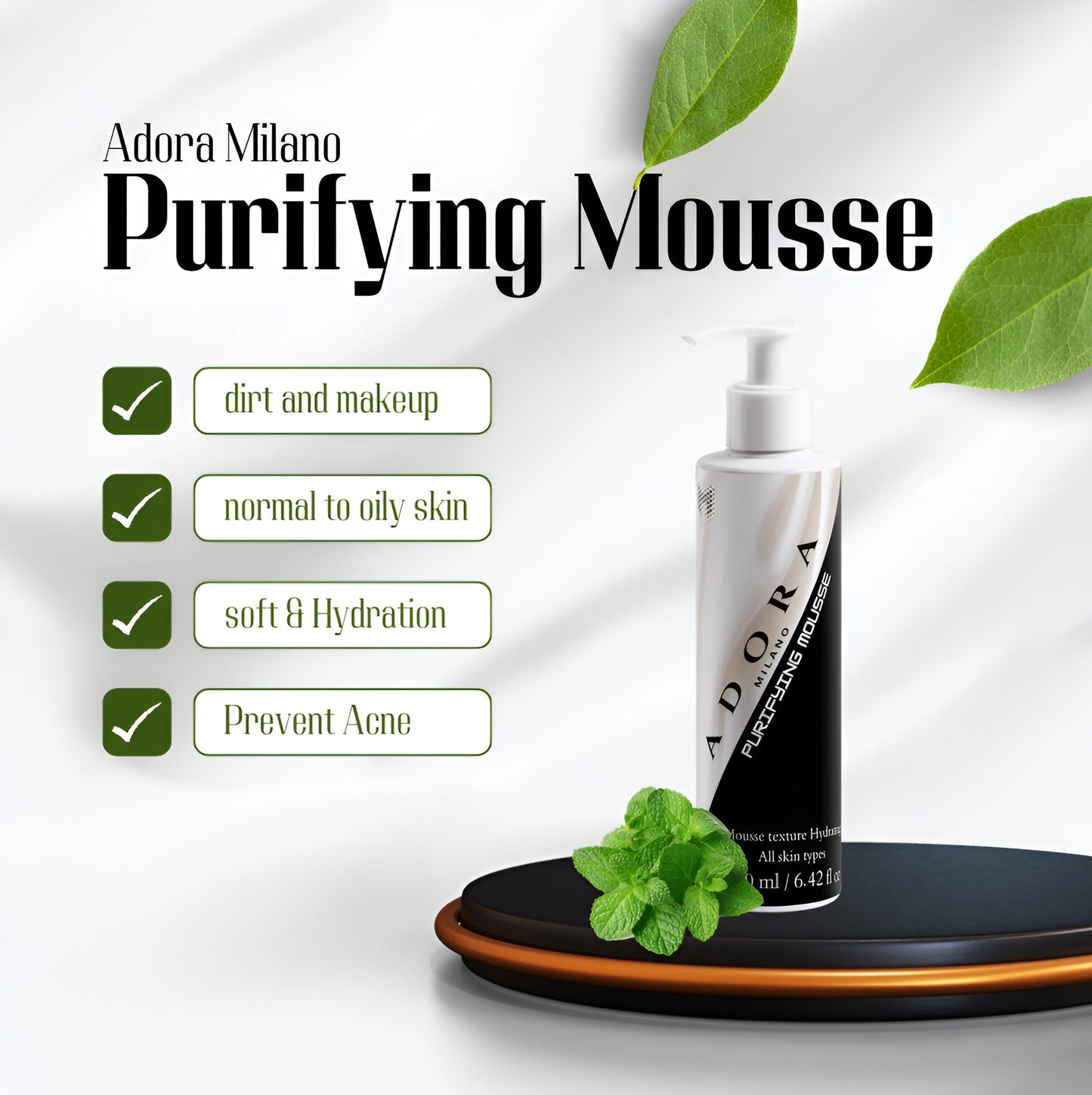 Adora Milano Purifying Mousse