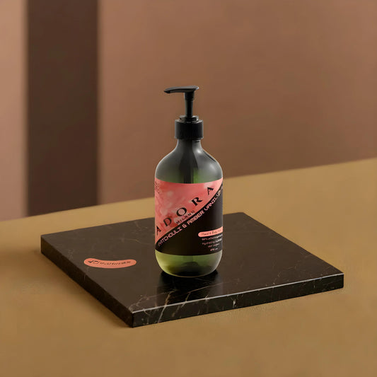 Adora Milano Hand & Body Wash, Patchouli & Amber Vanilla