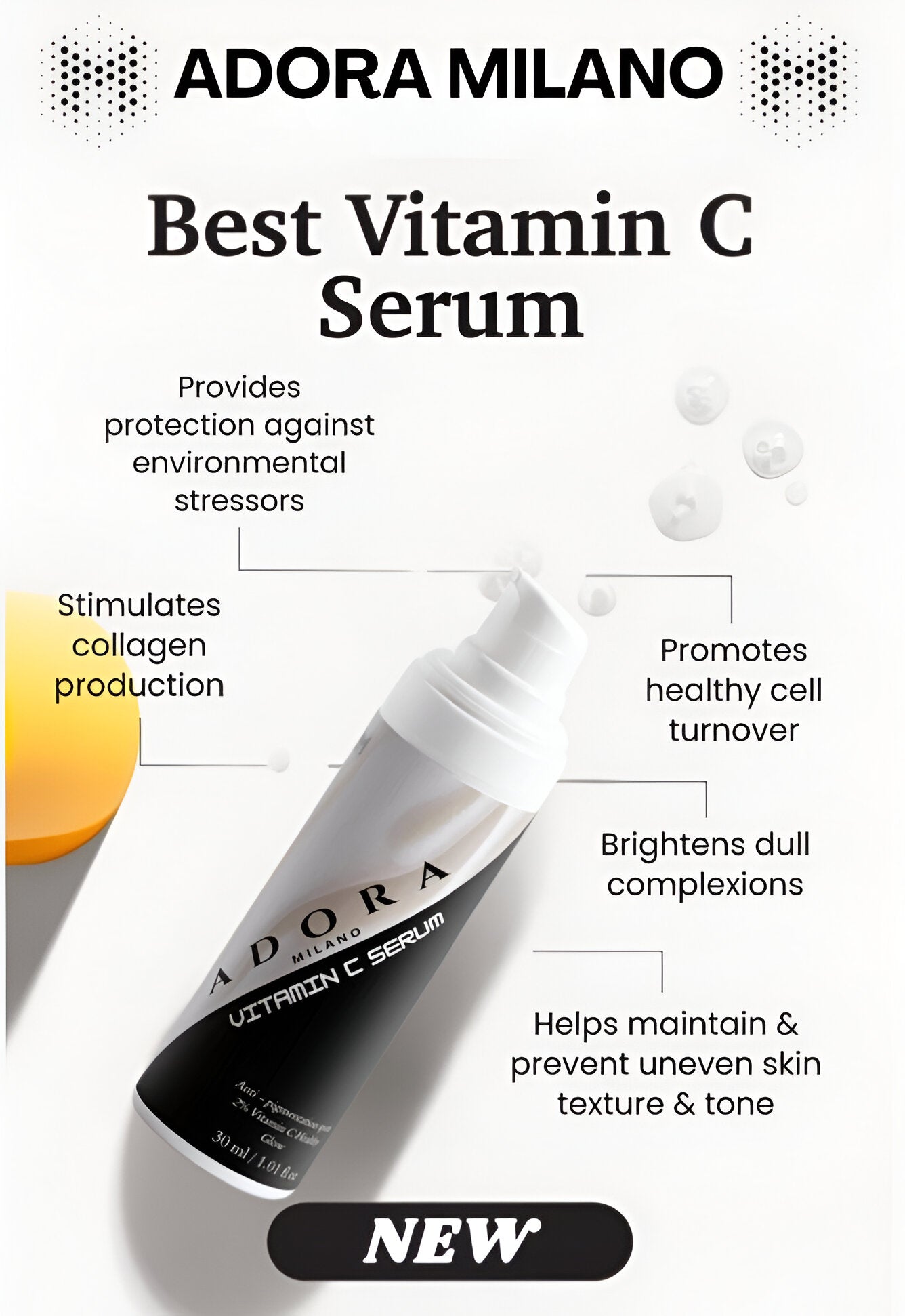 Adora Milano Vitamin C Serum