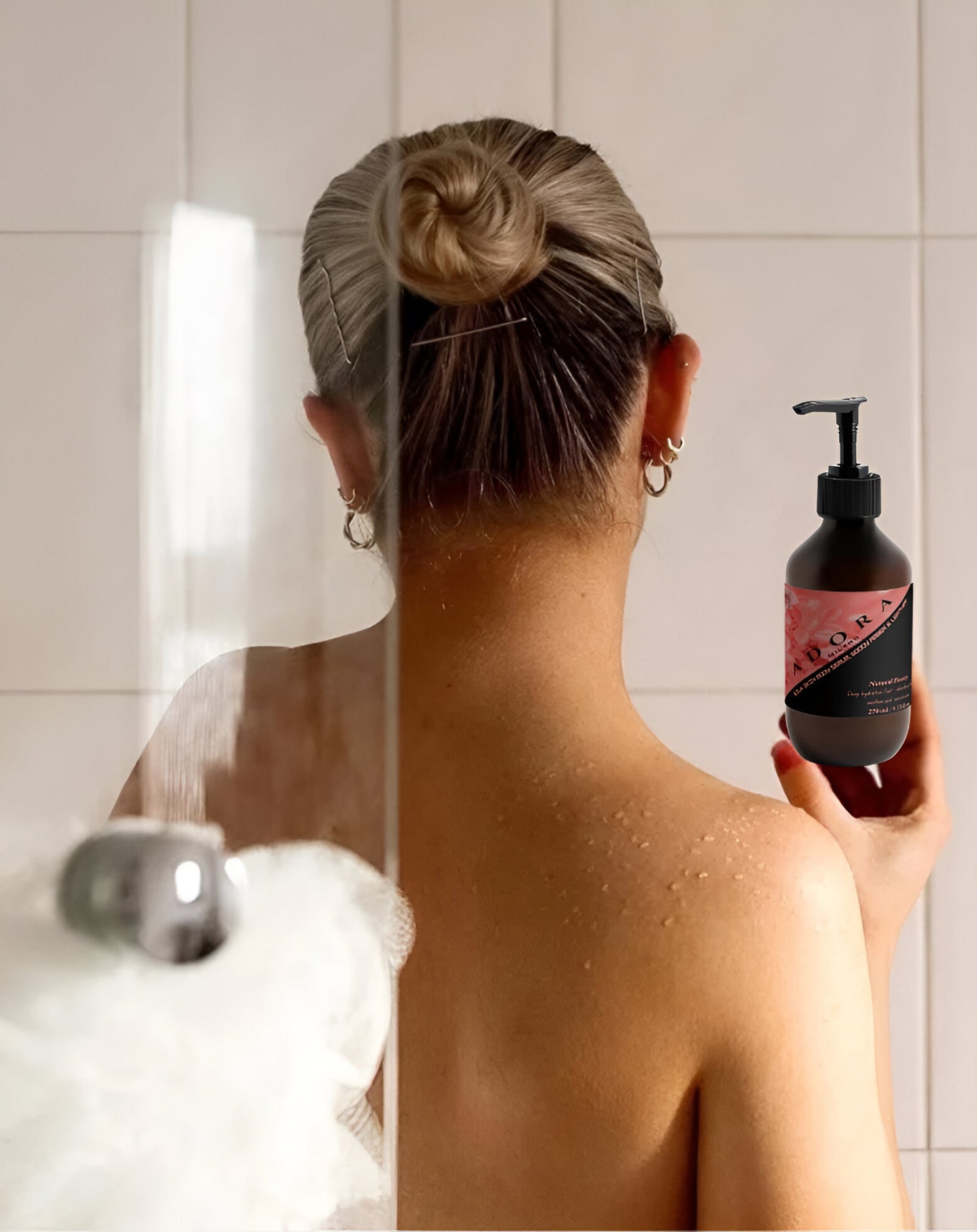Adora Milano Silk Skin Body Serum, Woody Amber & Leather Deep Hydration & Radiance