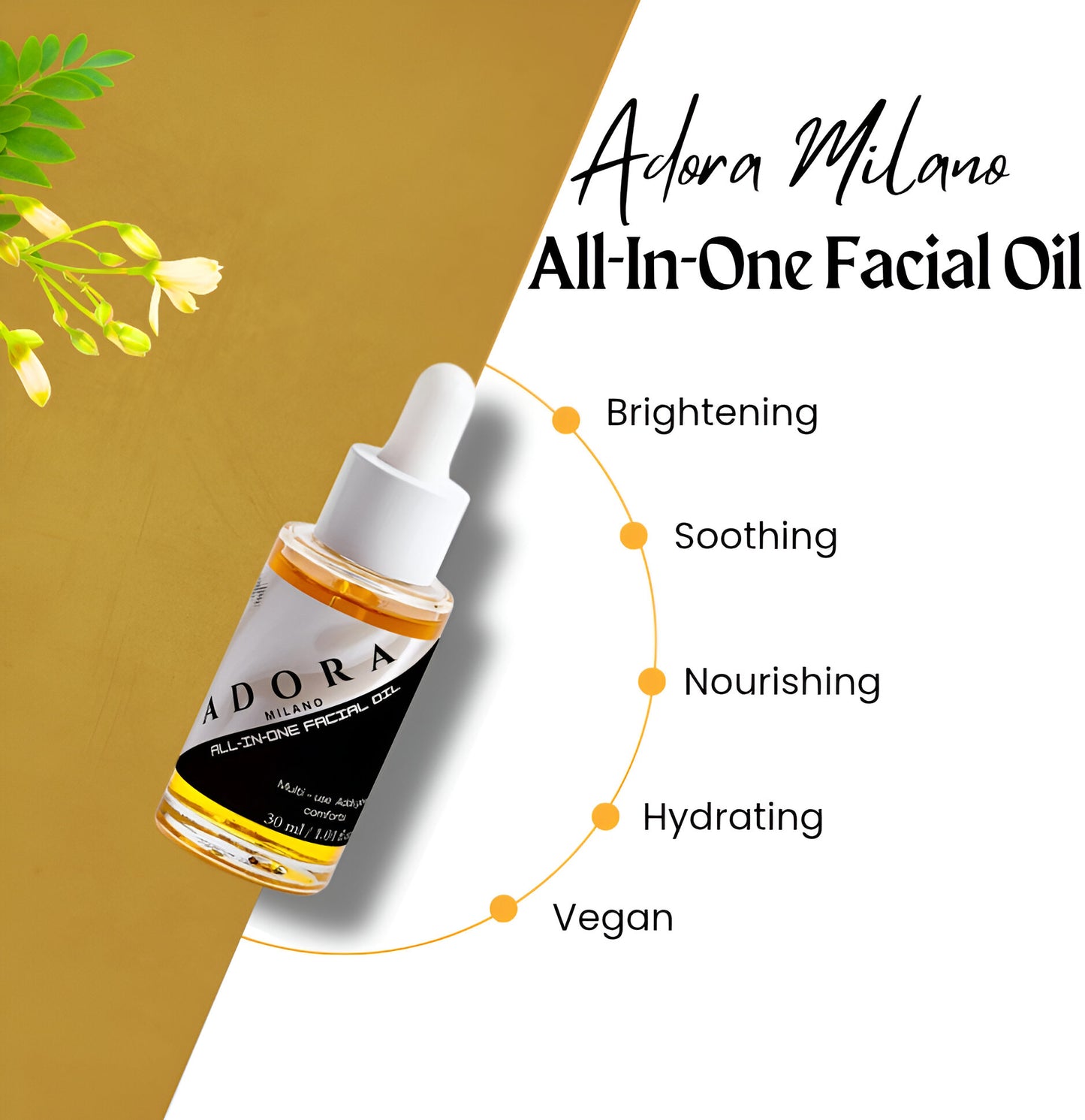 Adora Milano All-In-One Facial Oil