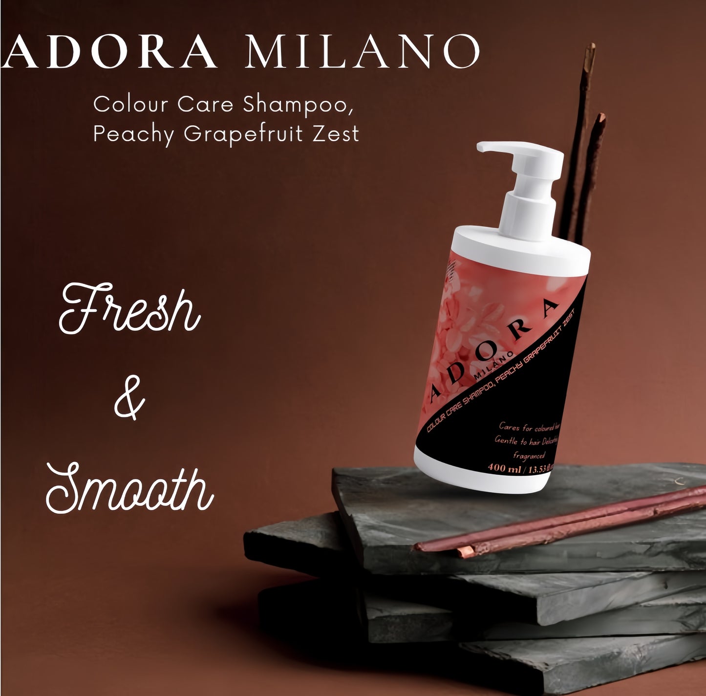 Adora Milano Colour Care Shampoo, Peachy Grapefruit Zest